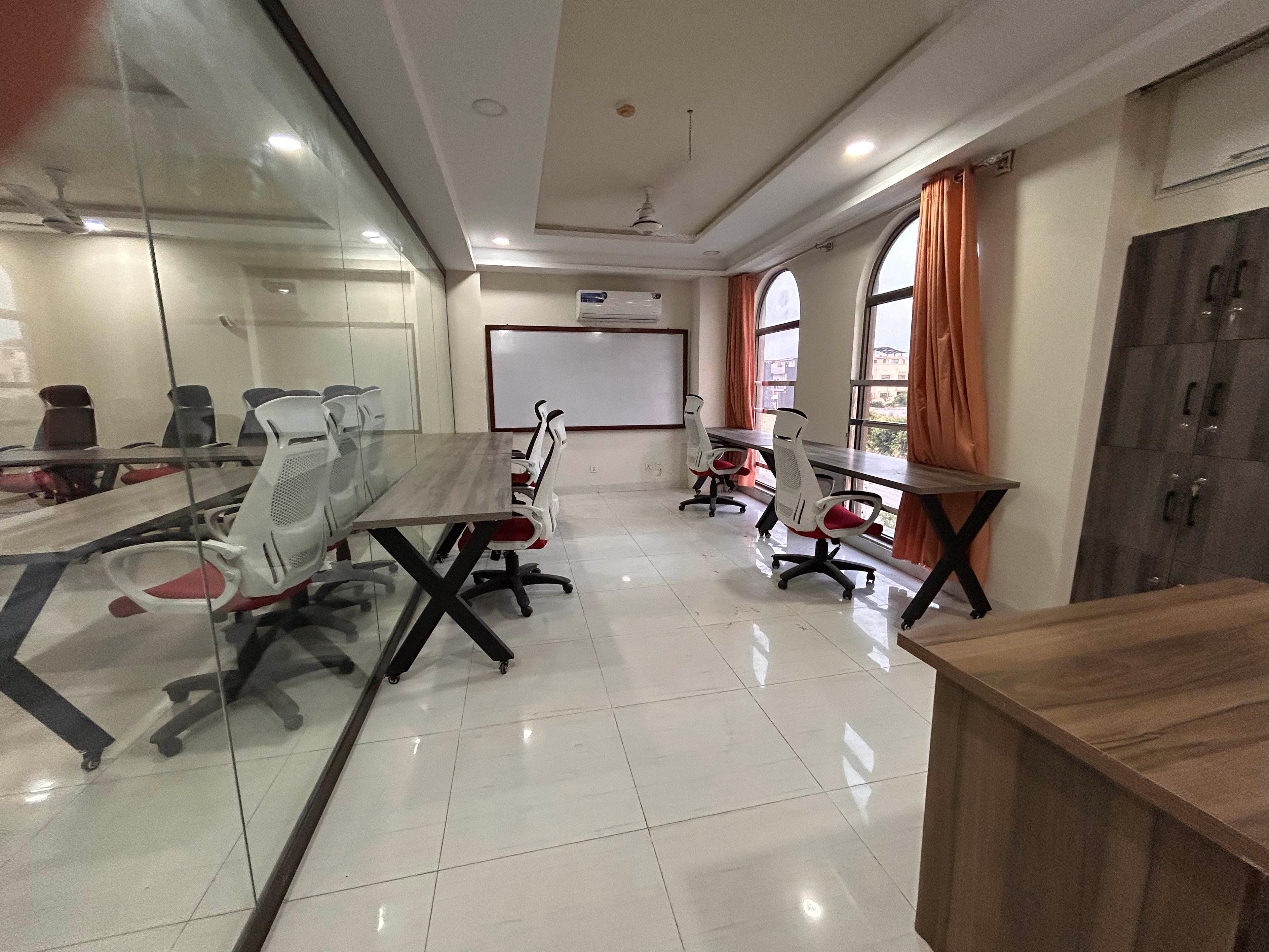 Second floor furnished office photo three