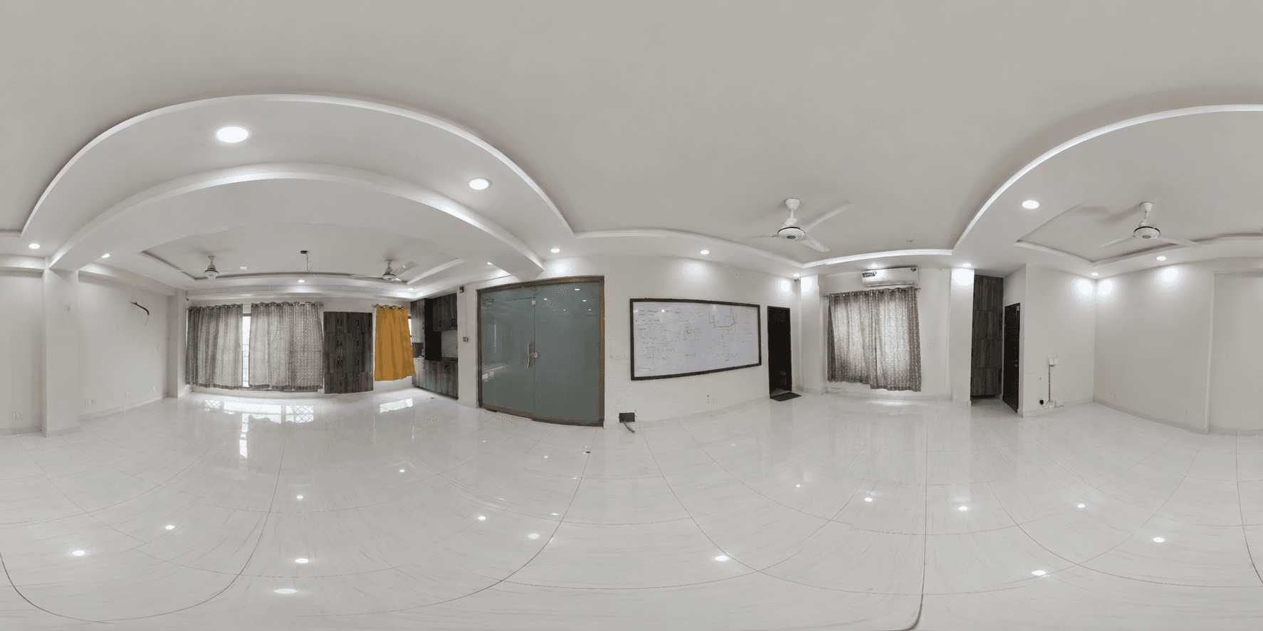Unfurnished first-floor office space